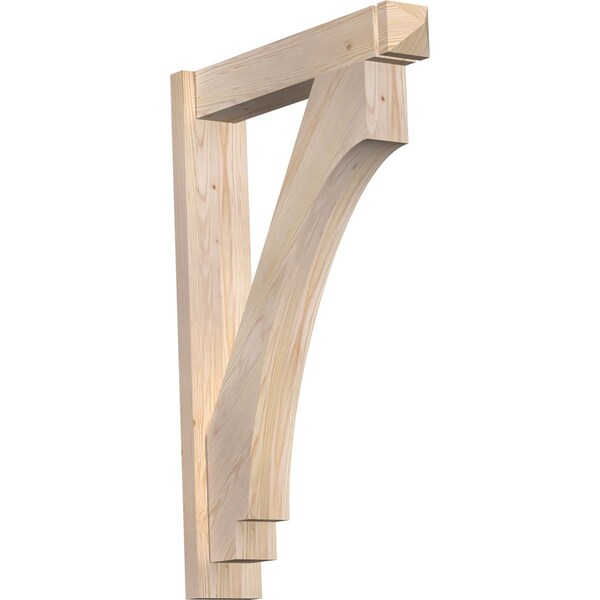 Ekena Millwork Imperial Arts & Crafts Smooth Outlooker, Douglas Fir, 5 1/2"W x 26"D x 38"H OUT06X26X38IMP03SDF - main